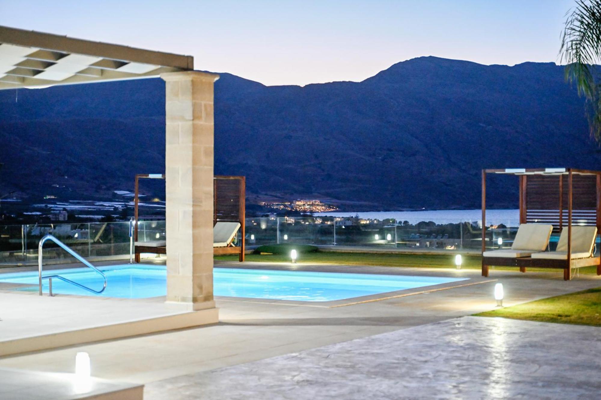 Larimar Luxury Sea View Villa Kissamos Ngoại thất bức ảnh