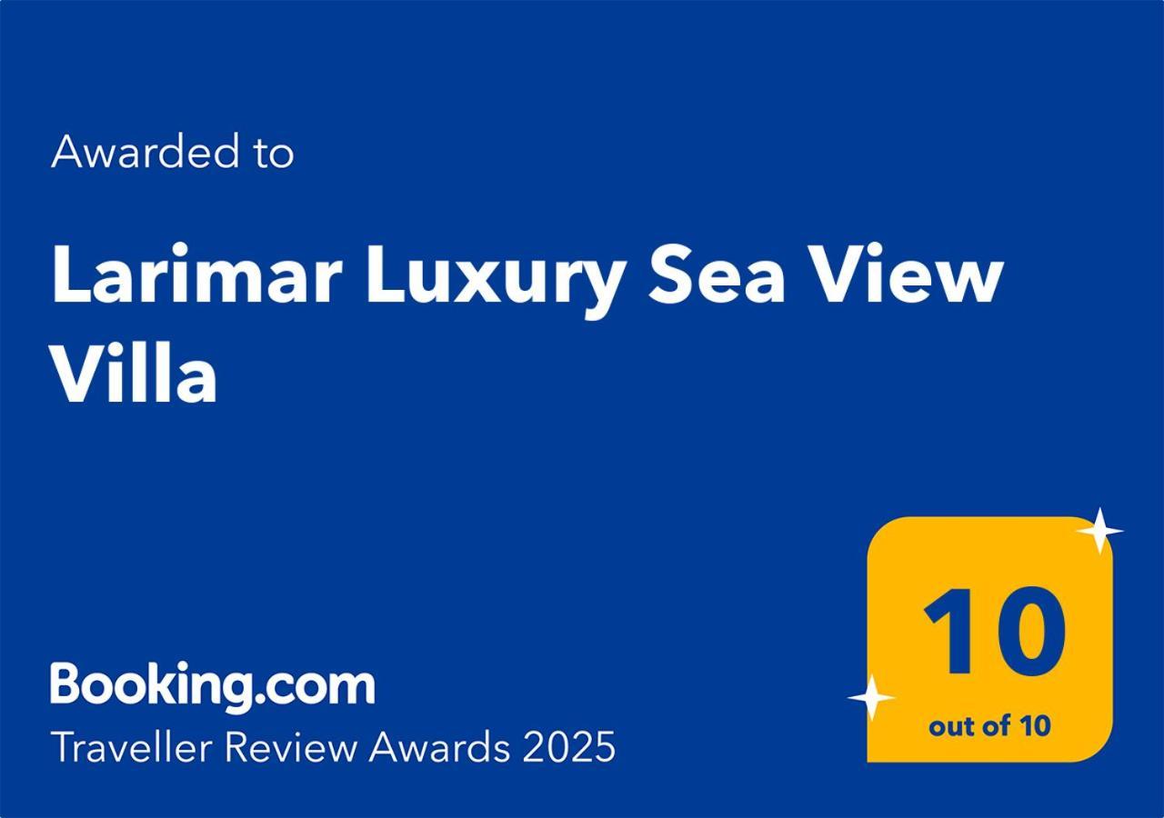 Larimar Luxury Sea View Villa Kissamos Ngoại thất bức ảnh